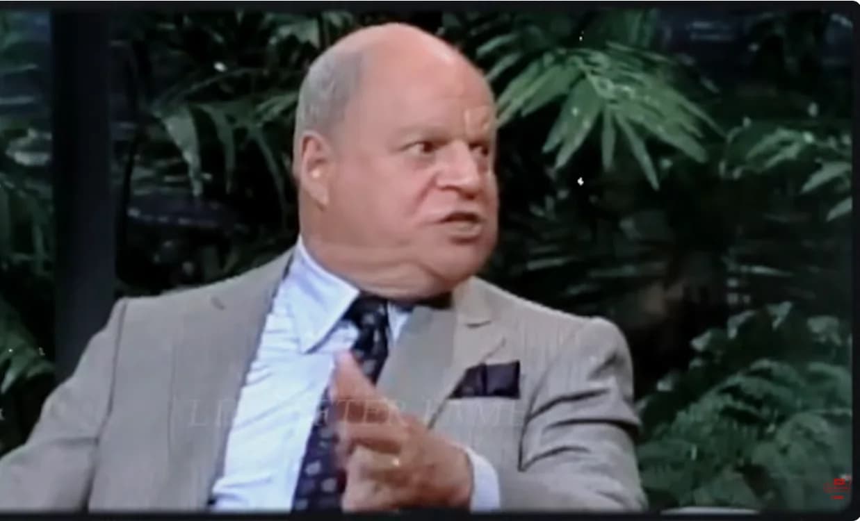 loi.DON RICKLES COULD ROAST AN ENTIRE ROOM OF HOLLYWOOD STARS AND STILL HAVE EVERYONE LAUGHING!